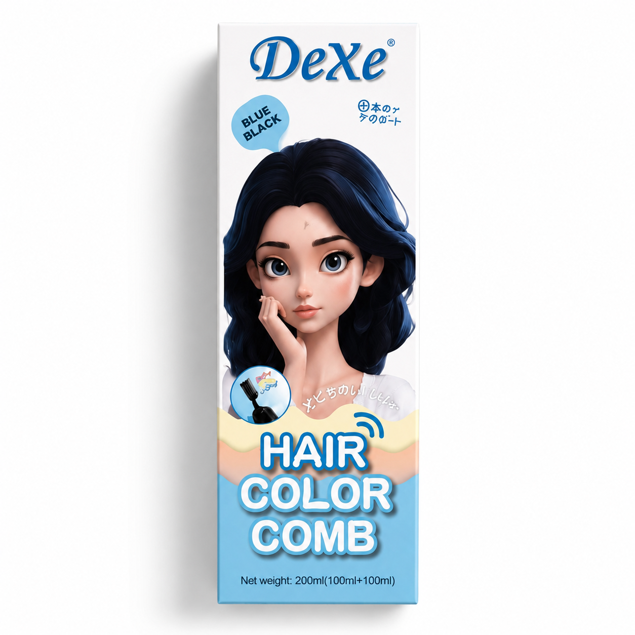 شامپو رنگ مو دکسی Dexe