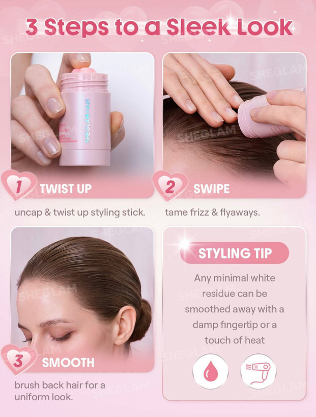 استیک حالت دهنده و براق کننده مو شیگلم SHEGLAM