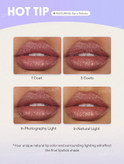 رژلب مایع گلیتری شاین مات شیگلم مدل SHEGLAM Stardust Swipe