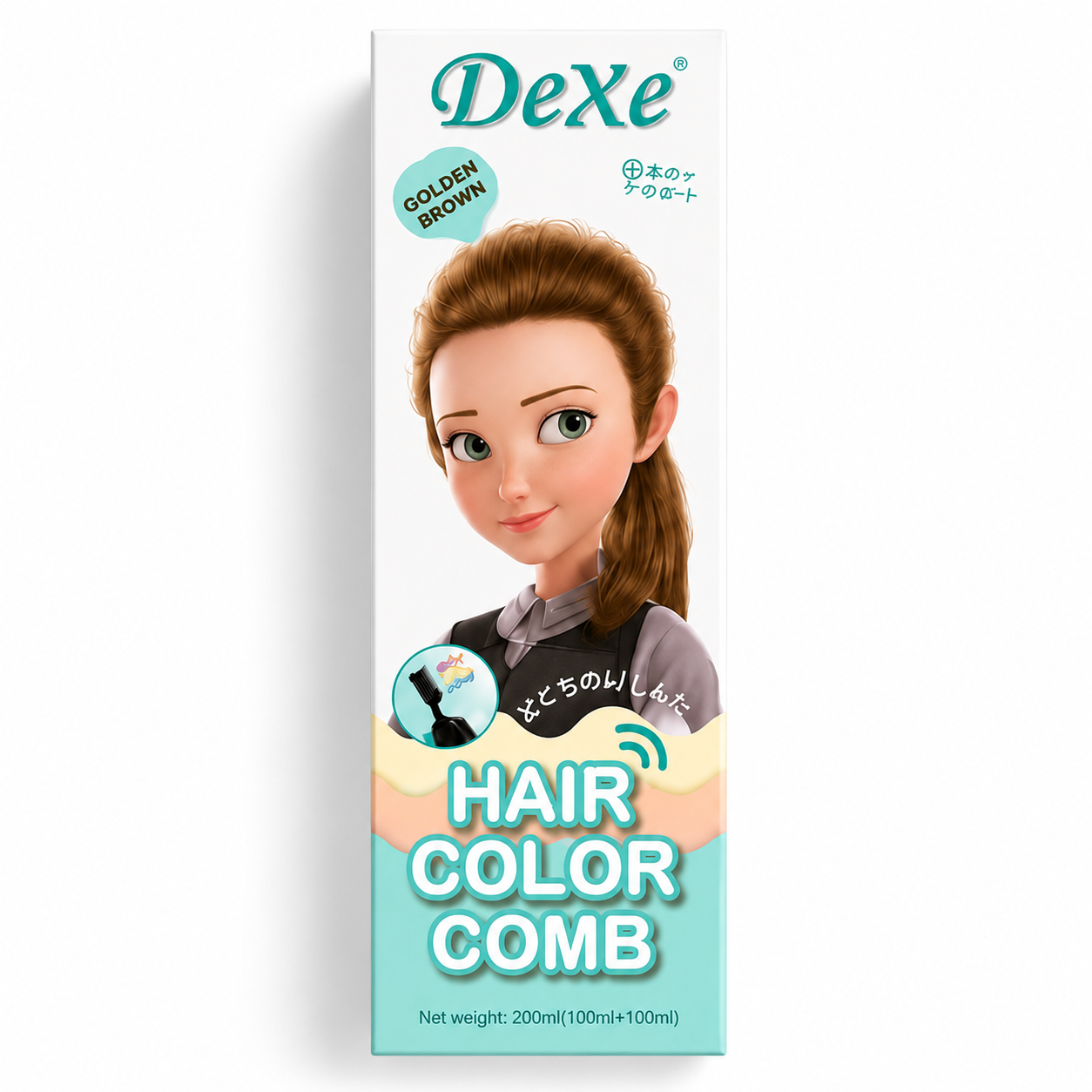 شامپو رنگ مو دکسی Dexe (طلایی)